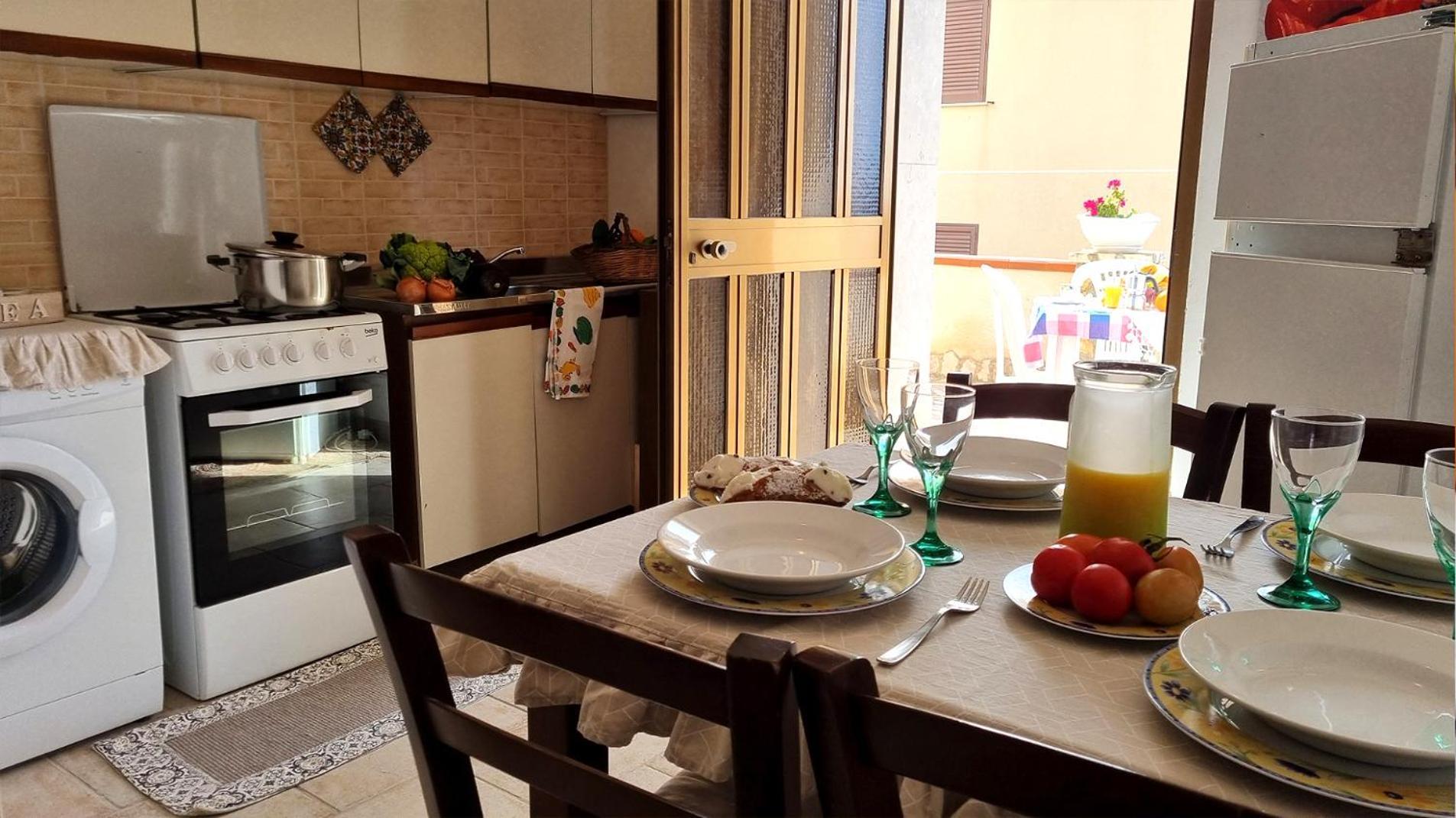 Casa Vacanza Vista Mare Custonaci Buitenkant foto